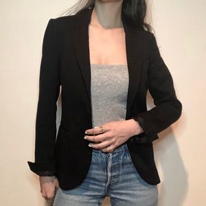 H&M Black Blazer Size 2